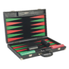 Florida Black - Luxury Backgammon Set, Tournament Size , Red and Green High Quality Double Sided Resin Checkers. Including Checkers, Doubling Cube, 4 Precision Dice, 2 Cups - Image 8