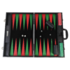 Florida Black - Luxury Backgammon Set, Tournament Size , Red and Green High Quality Double Sided Resin Checkers. Including Checkers, Doubling Cube, 4 Precision Dice, 2 Cups - Image 9