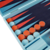 Georgia Sky Blue Backgammon Set