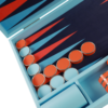 Georgia Sky Blue Backgammon Set